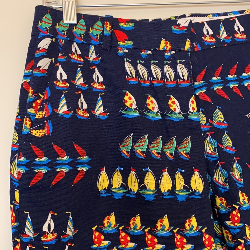 J. Crew Collection Ratti Sailboat Print Pants - Picture 4 of 7